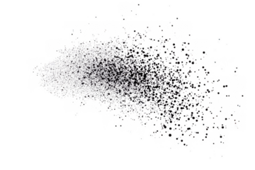 Bubbles float and pop on black background, with a burst, fizz, foam, and effervescence. Science experiment with air and water, soap sud burst.