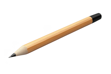 Pencil Creates Lines Smoothly with Precision, Creativity Tools for Writing and Drawing Theme.
