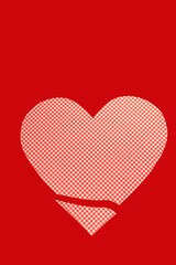 Valentine's day  gifts and decorations. Flat lay