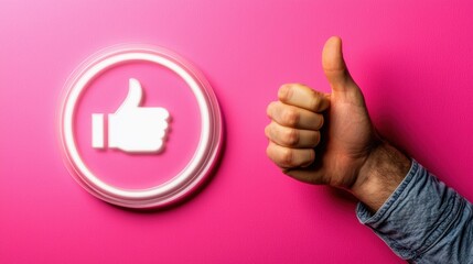 Celebrating positive engagement digital space graphic design vibrant environment close-up view social interaction