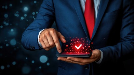 Digital transformation event business innovation in technology office environment close-up viewpoint