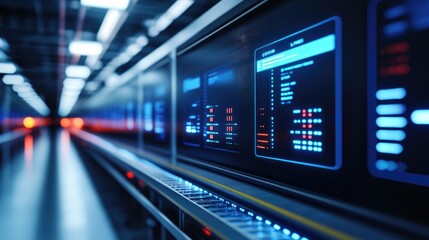 Data center server room monitoring system