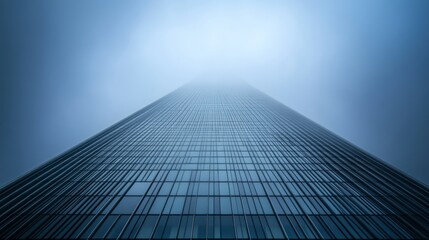 Fototapeta premium Business center, modern office building, house architecture. City style buildings, banner. 3D render
