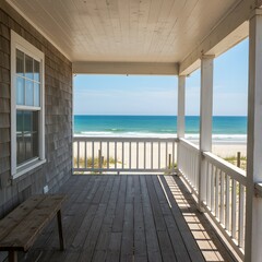 Fototapeta premium verandah beachfront 