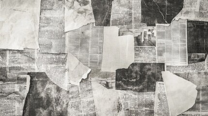 Vintage newspaper clippings offer a glimpse into historical events and social changes from various cultures and times. Generative AI