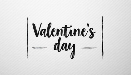Festive Valentine's Day Celebrations on a Black Text Background