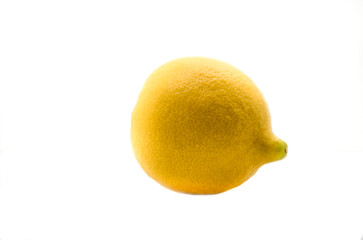 lemon isolated on white
