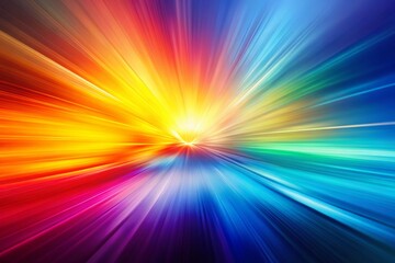 Obraz premium Vibrant Abstract Gradient Background: Dynamic Bright Colors & Copy Space