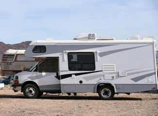RV Camping in the Desert