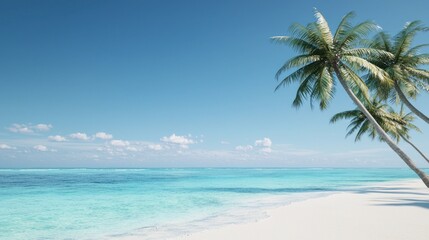 Tranquil Tropical Beach Scene