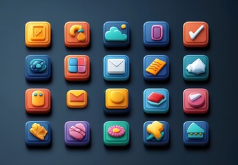 Web icons set