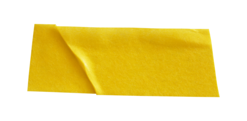 aesthetic yellow tape element
