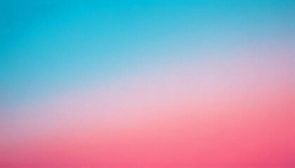 Obraz premium A soft gradient background with pastel pink and blue tones, perfect for modern design or creative projects.