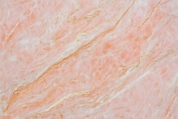 Pink Marble Texture Background Shows Elegant Stone Surface with Natural Veins and Swirls