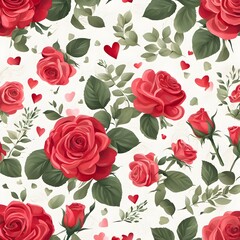 valentine background, heartwarming, rose, love, floral