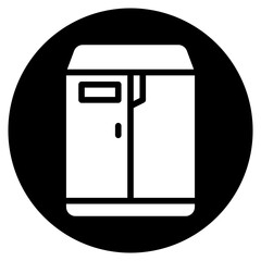 fridge glyph icon