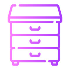 drawer gradient icon