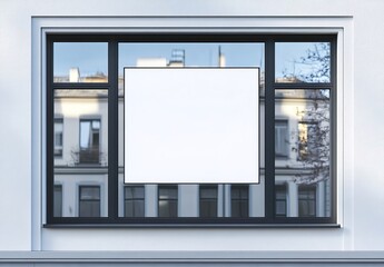 Window Sign Mockup