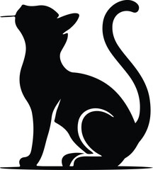 black cat silhouette