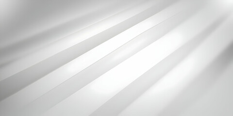 Abstract White Background with Smooth Diagonal Lines Creates a Soft and Elegant Look