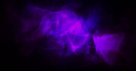 Image of light trails on black background