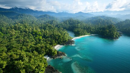 Lush Tropical Island Paradise