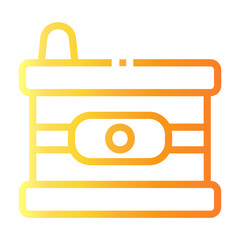 canned food Line Gradient Icon