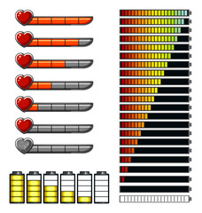 ゲームなどのステータス表示