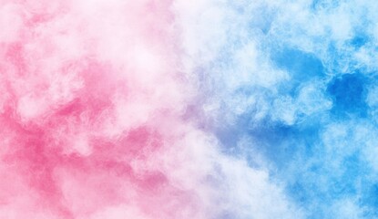 Fototapeta premium Blurred gradient background in blue and pink colors, flat design, vector illustration. 