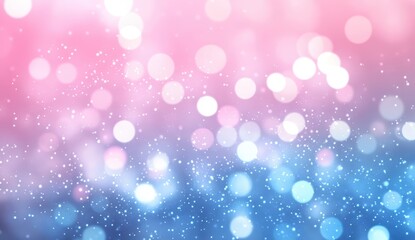 Fototapeta premium Blurred gradient background in blue and pink colors, flat design, vector illustration. 