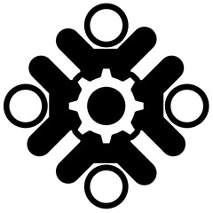 Obraz premium Diversity Icon