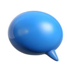 Obraz premium Isolated speech bubble chat, vector conversation icon 