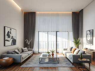 Fototapeta premium modern living room