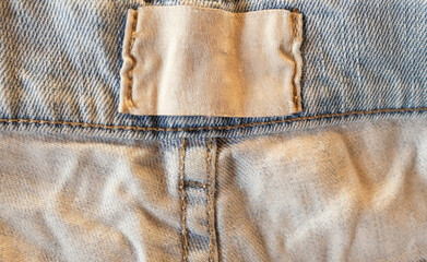 Label without inscriptions form brand, size or washing instructions.