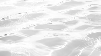 Obraz premium Calm white water ripples, texture background, outdoor scene, design element