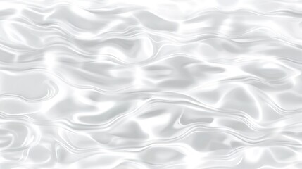 Fototapeta premium White liquid swirls background texture, digital abstract art, website design