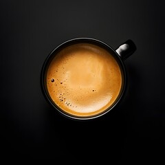 Creamy Coffee:  Perfect Espresso, Aroma, Dark Roast