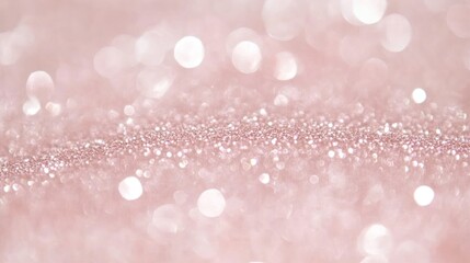 Blush Pink Glitter Sparkle Background: A Shimmering Delight