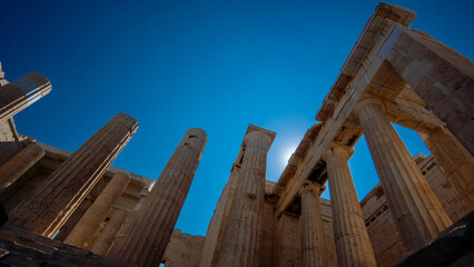 Entering the Acropolis