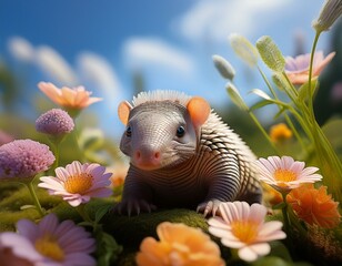 Obraz premium Gürteltier