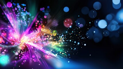 Fototapeta premium Vibrant Colorful Abstract Background