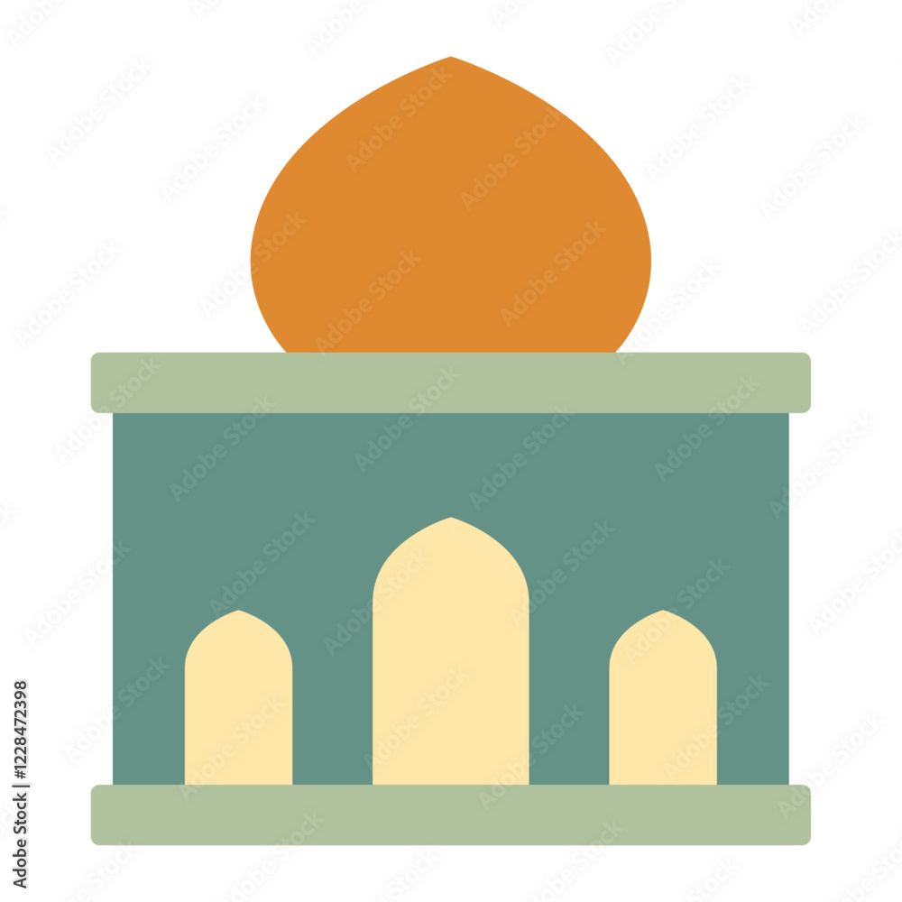 Poster mosque icon