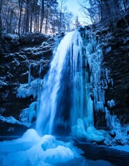 cityscape at sunrise with skyscrapers 