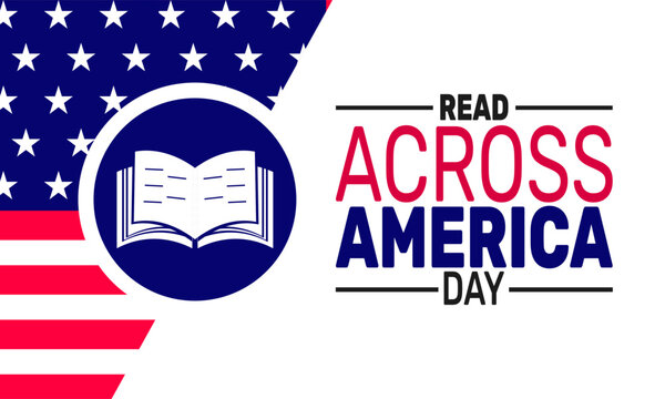 Read across America day. This holiday-themed design is perfect for backgrounds, banners, greeting cards, posters with text inscription, Classic social media posts.