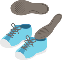 スニーカーに入れられるインソール