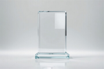 사각형 시상식 트로피 상패 목업