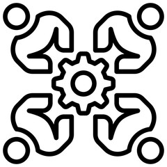 Cooperation Icon