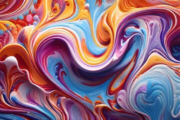 abstract background with waves