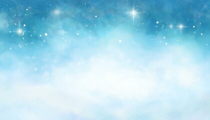 Naklejka premium Light blue glitter background illustrationn
