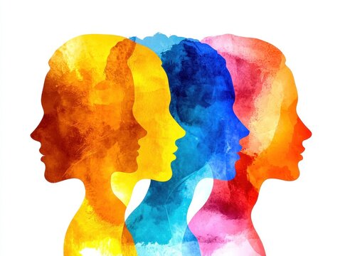 Sociologist - Sociologist studying social behaviors and societal structures, in a research or academic setting, on a White Background.